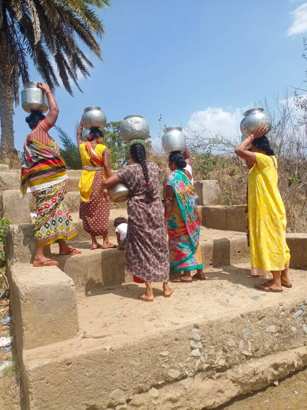 Carrying water