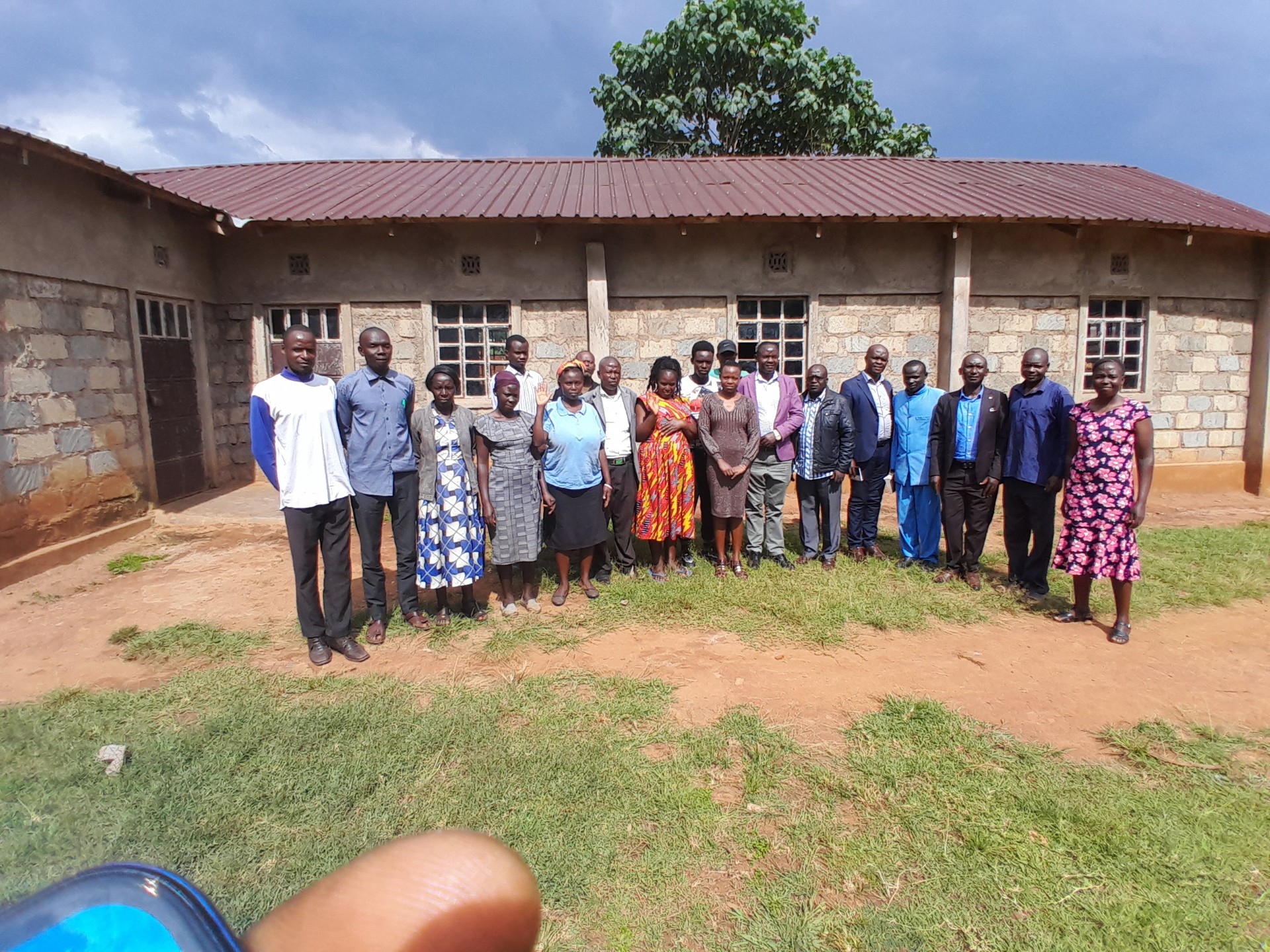 Pastors and leaders at Mercy Mission